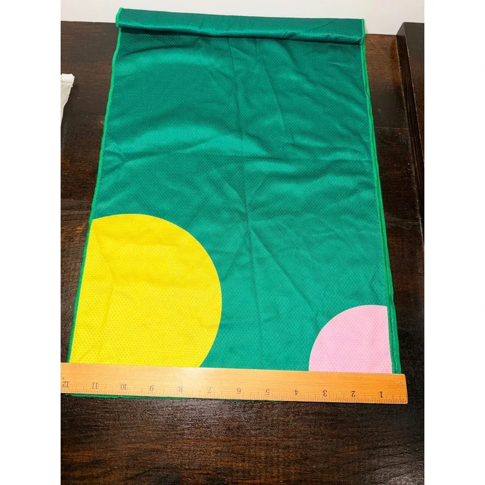 Halara Green Cooling Quick Dry Towel with‎ Logo Performance Gym Towel